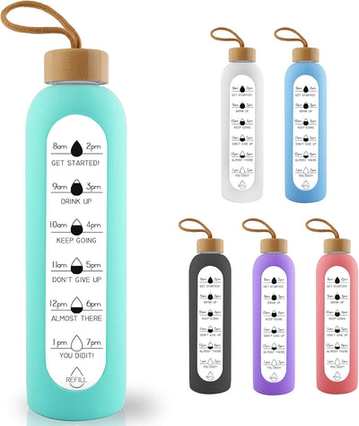 32Oz Sport Water Bottle - Vacuum Insulated Stainless Steel, Leak-Proof Cola Shape