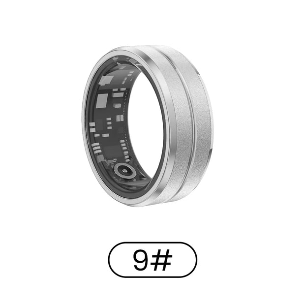 Smart BLE Ring - Multi-Sport Modes, Heart Rate, Blood Oxygen Monitor, IP68 & 5ATM Waterproof