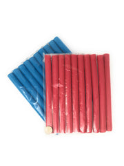 Professional Flexi Rods Hair Roller Foam Curler Set - 10 Pcs Pack (Random Colors)