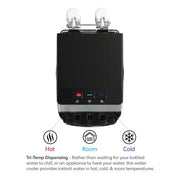 Tri-Temp 2-Stage Countertop Point of Use Water Cooler with UV Self-Cleaning