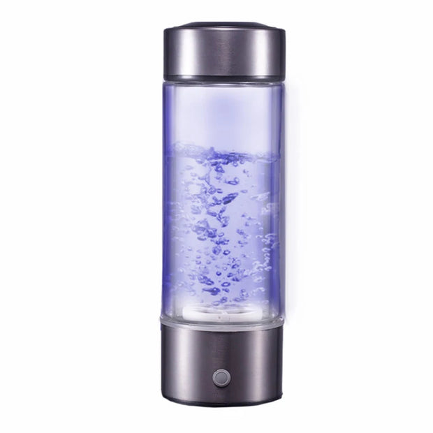 500ML Portable Hydrogen Generator Water Ionizer - Rich Hydrogen Alkaline Bottle