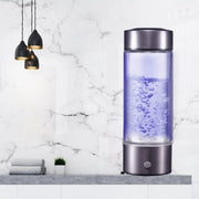 500ML Portable Hydrogen Generator Water Ionizer - Rich Hydrogen Alkaline Bottle