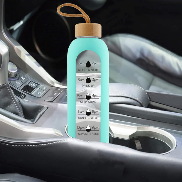 32Oz Sport Water Bottle - Vacuum Insulated Stainless Steel, Leak-Proof Cola Shape