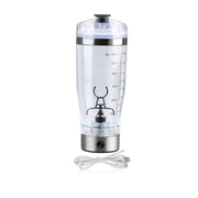 Electric Protein Shake Stirrer USB Shake Bottle - Milk Coffee Blender for Sports & Fitness