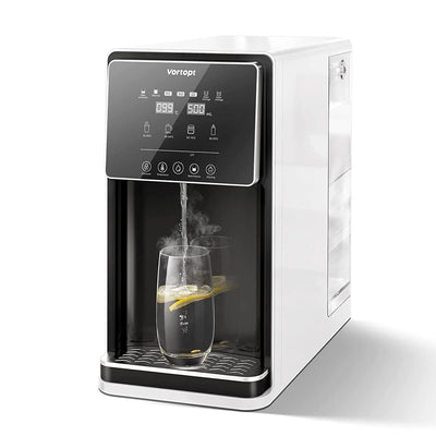 5 Stage UV RO Countertop Water Filtration System - Instant Hot Water - Countertop Reverse Osmosis