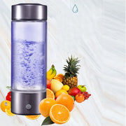 500ML Portable Hydrogen Generator Water Ionizer - Rich Hydrogen Alkaline Bottle