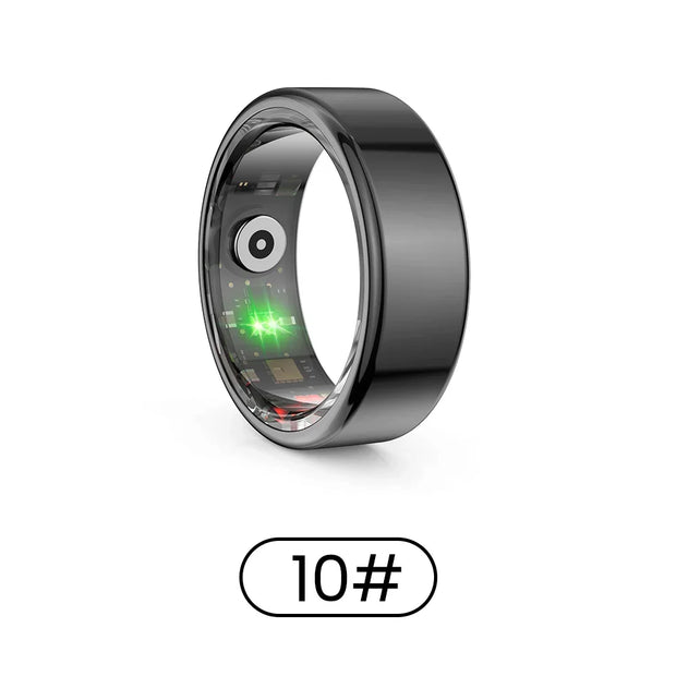 Smart BLE Ring - Multi-Sport Modes, Heart Rate, Blood Oxygen Monitor, IP68 & 5ATM Waterproof