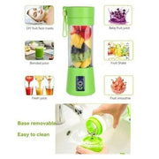 Portable Blender USB Rechargeable Personal Juicer Cup - Small Fruit Juice Mixer for Shakes and Smoothies