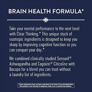 Clear Thinking Cognitive Performance - Ashwagandha, Reduces Stress, Supports Cognitive Performance (40 Capsules)