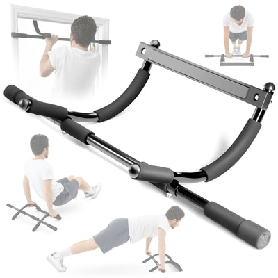 Pull up Bar Doorway - Heavy Duty Chin Up Bar Trainer for Home Gym