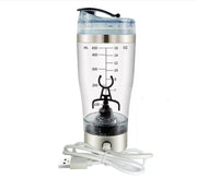 Electric Protein Shake Stirrer USB Shake Bottle - Milk Coffee Blender for Sports & Fitness
