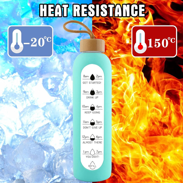 32Oz Sport Water Bottle - Vacuum Insulated Stainless Steel, Leak-Proof Cola Shape
