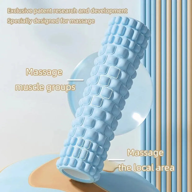 Foam Rollers for Muscle Massage - Medium-Density for Back Pain Relief & Muscle Recovery
