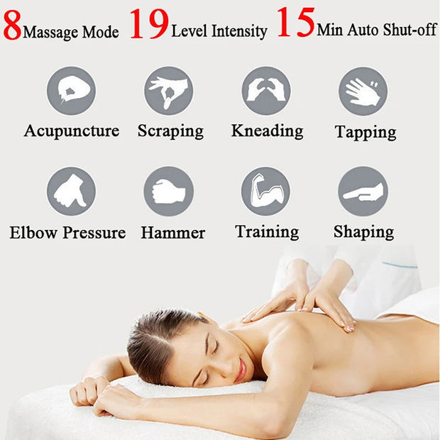Remote Controller EMS Muscle Stimulator - Smart Electric Fitness Trainer for Abdominal Training & Weight Loss