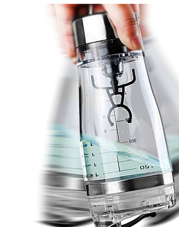 Electric Protein Shake Stirrer USB Shake Bottle - Milk Coffee Blender for Sports & Fitness