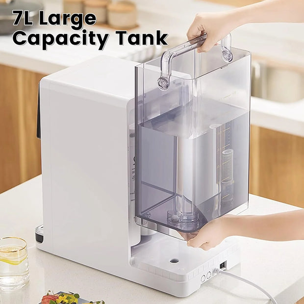 5 Stage UV RO Countertop Water Filtration System - Instant Hot Water - Countertop Reverse Osmosis