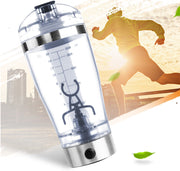 Electric Protein Shake Stirrer USB Shake Bottle - Milk Coffee Blender for Sports & Fitness